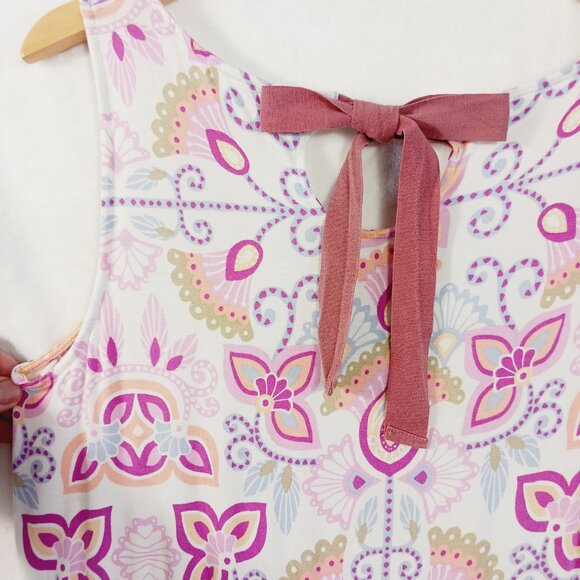 Matilda Jane, Women's Sleeveless, Tiered Top, Floral  Print, Cottage Core, Small - Picture 12 of 16